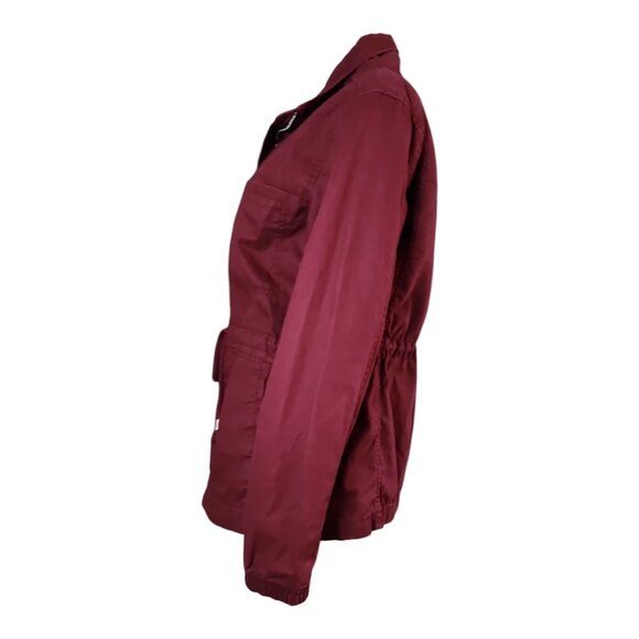 Old Navy Jacket Womens Size L Large Purple Pockets Full Zip Long Sleeve Outdoor - Picture 3 of 7